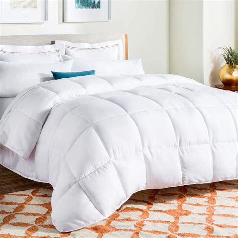 threshold comforter white|duvet that doesn't bunch up.